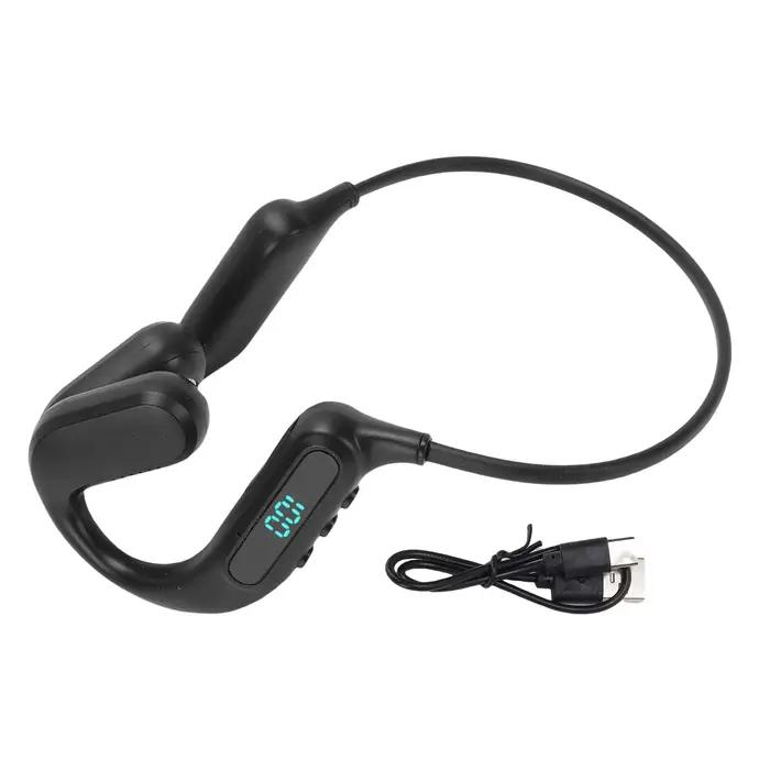 Bluetooth 6.0 casque Conduction d'air sans fil sport casque tour de cou casque pour course cyclisme 
