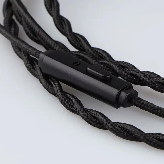 Tripowin Zombur 4N câble sans oxygène OFC haute pureté câble HiFi IEM avec micro couche extérieure e