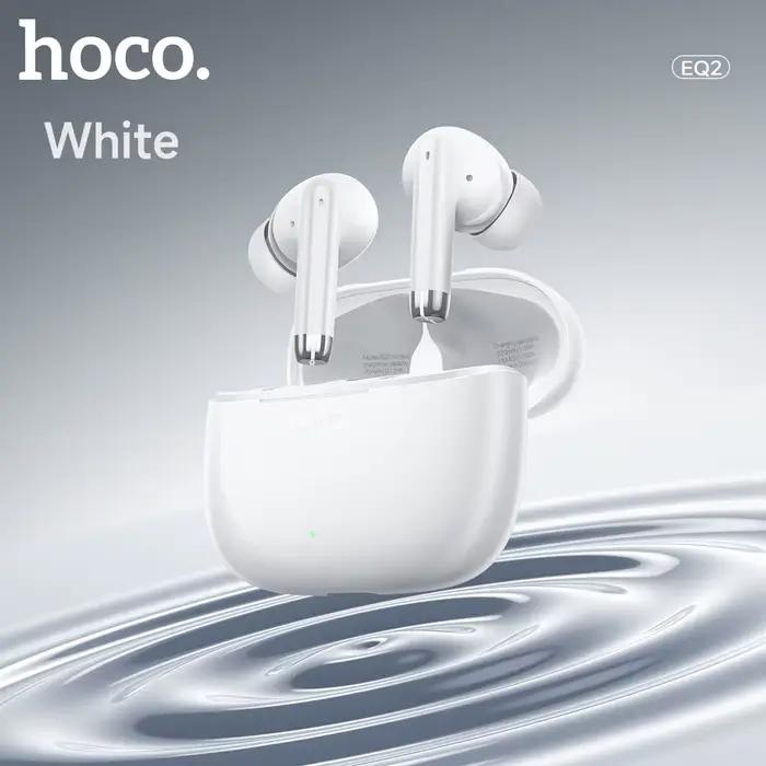 Écouteurs sans fil HOCO EQ2 Bluetooth 5.3, contrôle tactile, stéréo, intra-auriculaires, microphone 