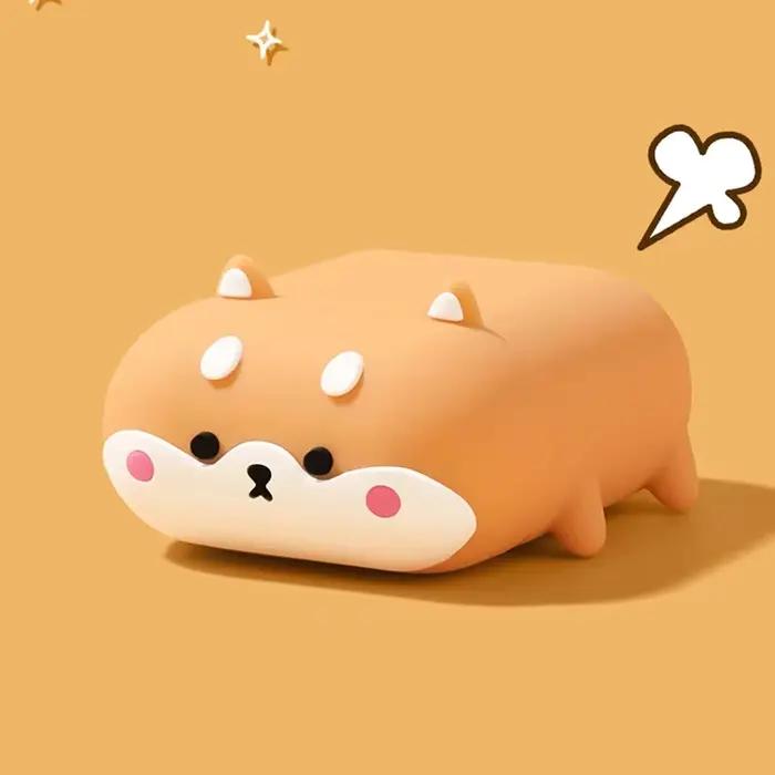 Étui AirPods AirPods 1 2 3 4 Pro, biscuits au chocolat 3D, étui pour écouteurs mignon de dessin anim