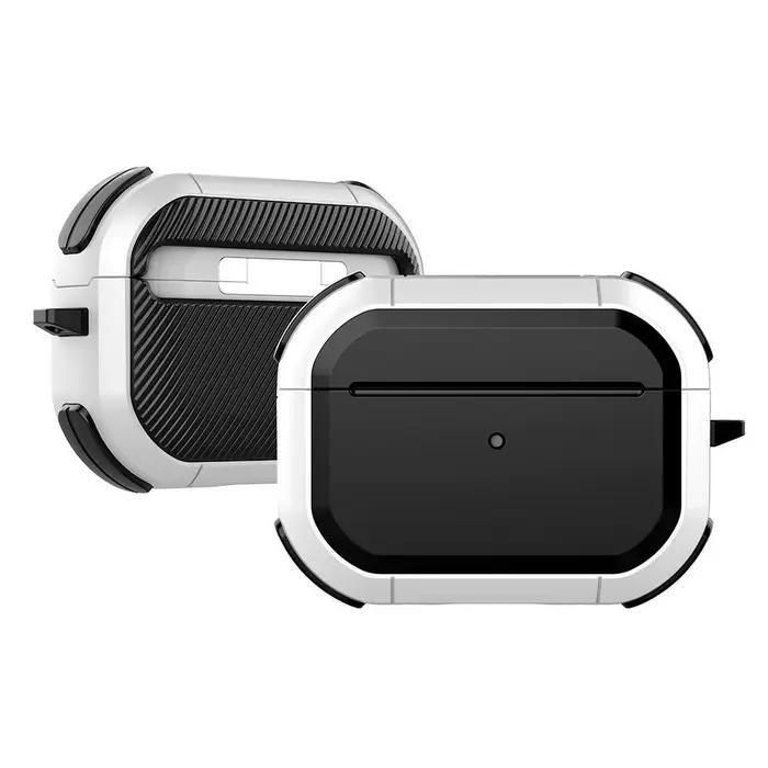Étui de protection pour écouteurs, étui antichoc avec porte-clés pour Apple Airpods Pro 2 1 AirPods 