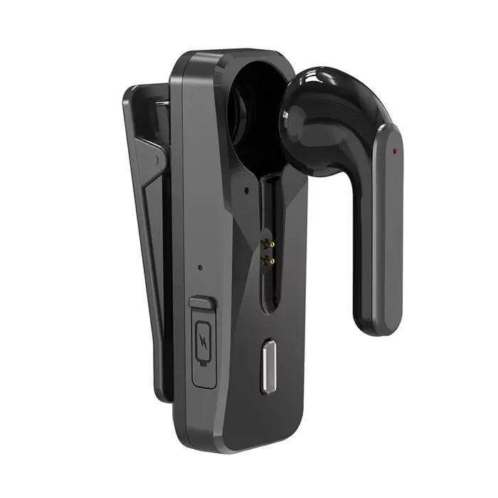 Bluetooth 5.1 casque sans fil écouteur d'affaires avec micro HD appel mains libres rappel de vibrati