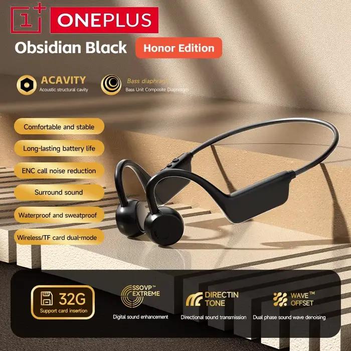 OnePlus Bluetooth écouteurs Conduction osseuse casque sans fil ouvert casque mains libres étanche sp