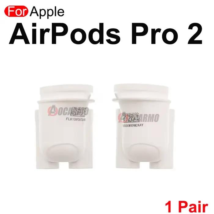 Aocarmo pour Apple AirPods 1 2 3 4 Pro Pro2, connecteur de port de charge cylindrique avec câble fle