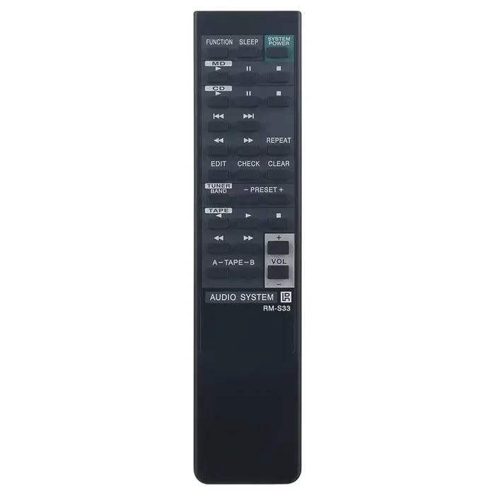 Télécommande RM-S33 pour système audio Sony HCDH801 MHC-701 C701 successifs MHC-801 MHC-S30 C801 suc