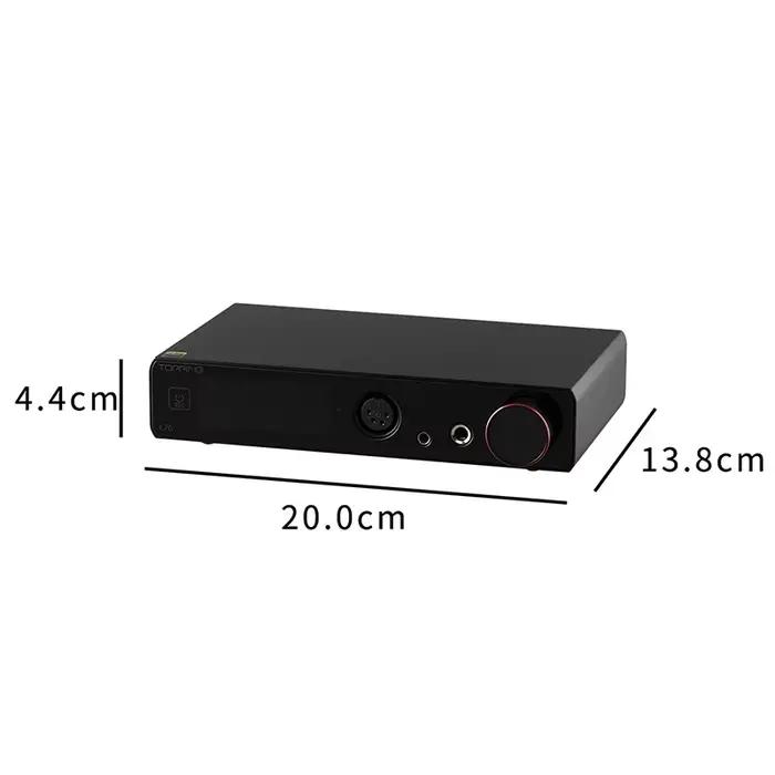 TOPPING L70 amplificateur de casque NFCA entièrement équilibré 4 broches XLR/4.4 équilibré/6.35mm SE