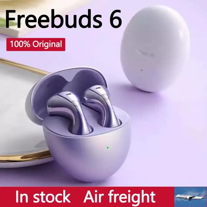 Écouteurs agréables d'origine HUAWEI FreeBuds 6 Bluetooth 5.2 |   semi-intra-oreille |   réduction a