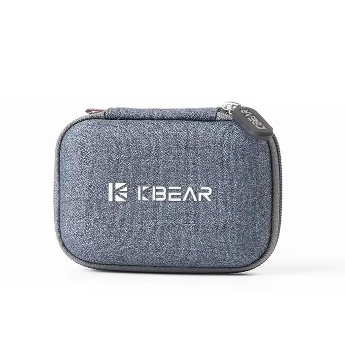 KBEAR – étui en tissu haut de gamme pour écouteurs, accessoires pour écouteurs portables, sac d'emba