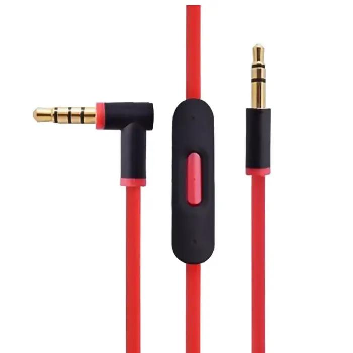 Câble audio de remplacement pour écouteurs Beats By Dr Dre, avec micro en ligne pour Studio, Executi