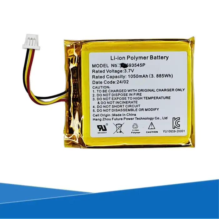 Batterie rechargeable 3,7 V 1050 mAh 594045 pour casque de jeu Turtle Beach Stealth 600 2e génératio