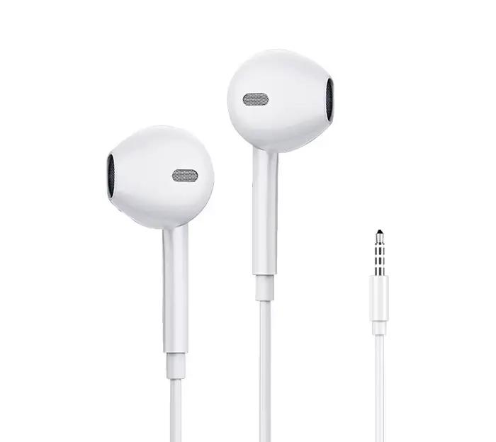 Écouteurs filaires d'origine pour iPhone 16/15/14/13/12/11 Pro Max 7/8Plus XR/XS/X iPad écouteurs in