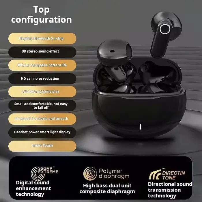 Écouteur sans fil pour Motorola Moto G15 Power LG Q9 Motorola G51 Tecno Spark Realme 10s casque avec