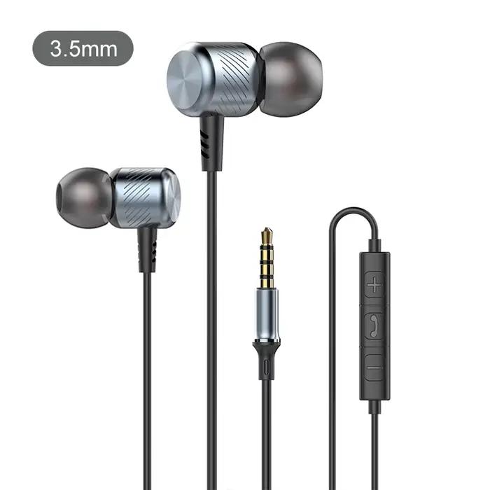 Écouteurs intra-auriculaires filaires USB C, son Dolby, avec micro, Type C, 3.5mm, musique, pour Sam
