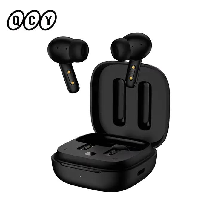QCY T13 ANC suppression Active du bruit écouteurs sans fil Bluetooth 5.3 casque 4 micros ENC appels 