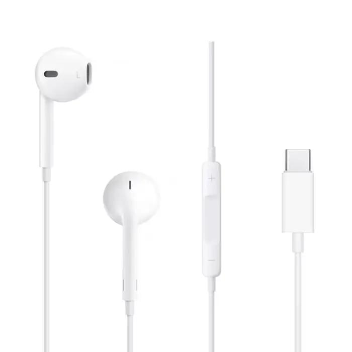 Écouteurs intra-auriculaires filaires de type C avec micro, pour Sumsung Onepuls Xiaomi Redmi Huawei