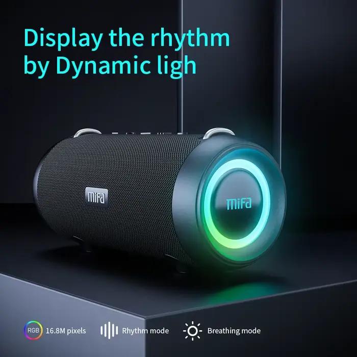 Mifa A90 haut-parleur Bluetooth 60W puissance de sortie haut-parleur Bluetooth avec amplificateur de