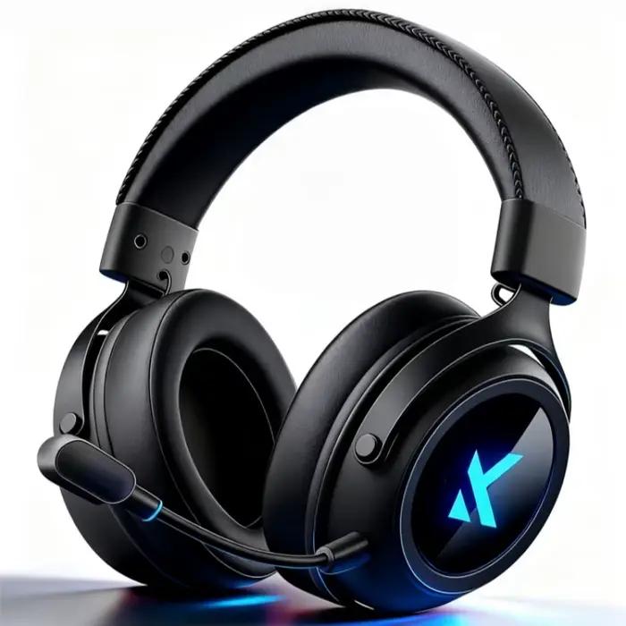 Casque de jeu sans fil MCHOSE X9 7.1, Bluetooth 2.4G, trois modes, réduction de bruit, e-sport, FPS,