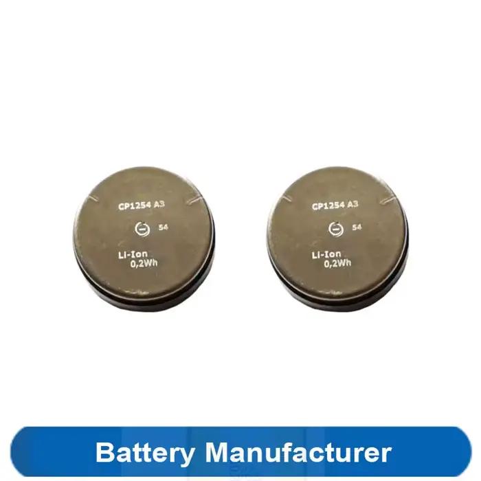 2 pièces/lot 54mAh 1254 batterie pour Jabra Elite Active 85t 75T écouteurs de jeu mains libres écout