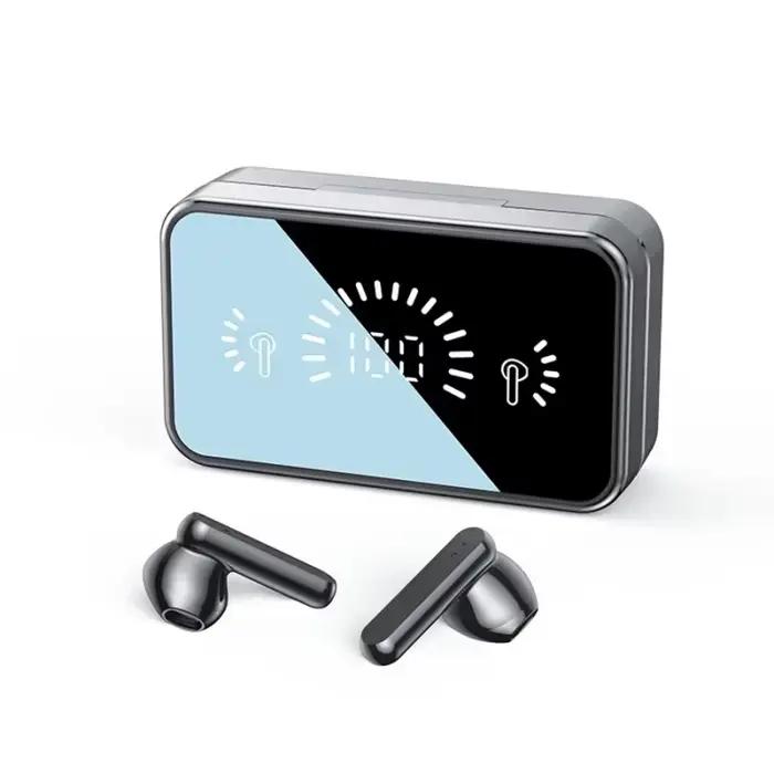 S20 Bluetooth écouteur casque miroir sans fil stéréo casque avec affichage numérique contrôle tactil