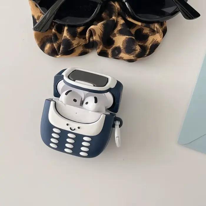 Dessin animé de téléphone portable pour Apple Airpods Pro 3 2025 Pro 1 4 3 2 casque avec charme étuis