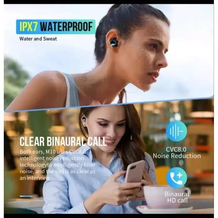 Écouteurs sans fil M10 TWS
