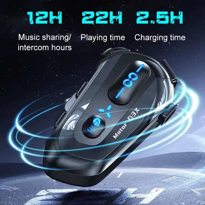 Casque de moto demi-duplex pour plusieurs personnes