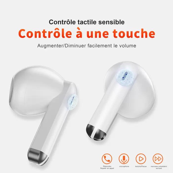 Écouteurs sans fil étanches à faible latence