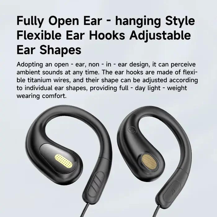 Clip-on filaire contrôle Type C & 3.5mm casque 9D Surround son basse écouteurs sport jeu