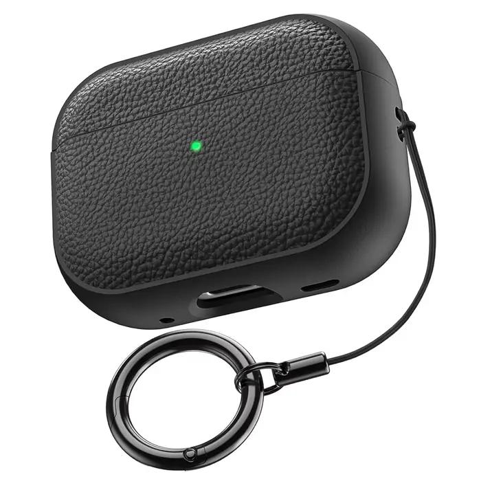 2025 Capa pour AirPods Pro 3 étui souple en cuir TPU conception housse de protection