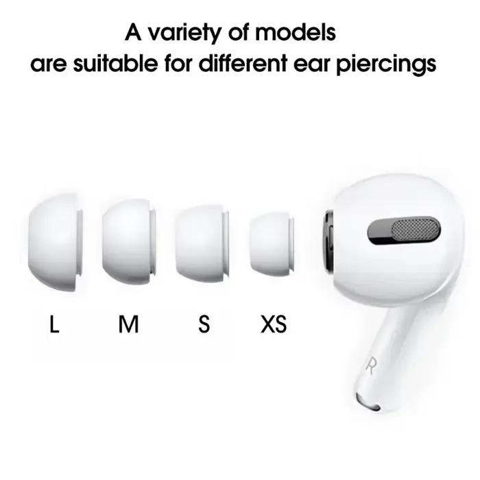 Embouts d'oreille en Silicone souple pour Airpods Pro 1/2 génération