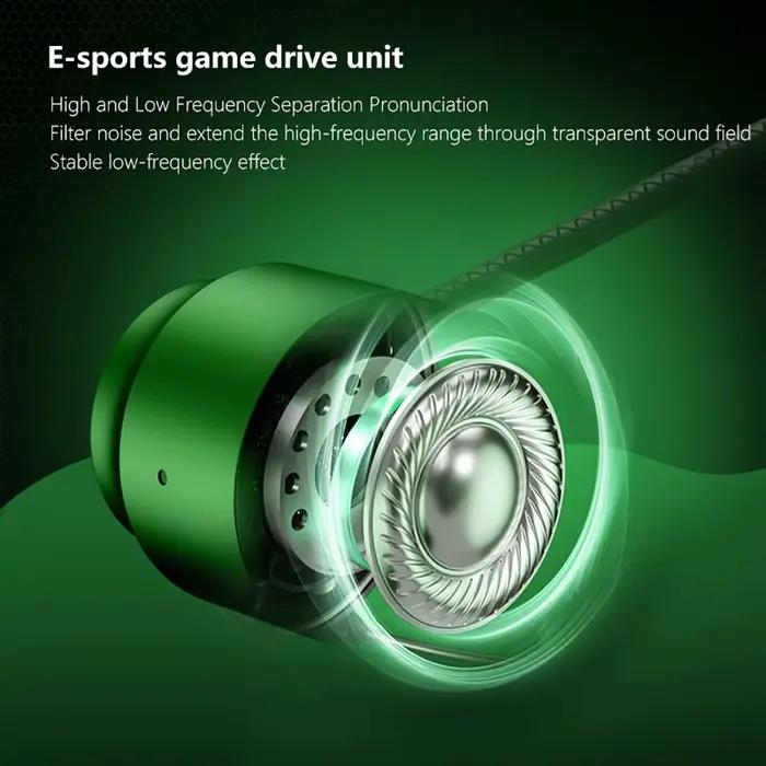 Casque de jeu filaire à puce numérique