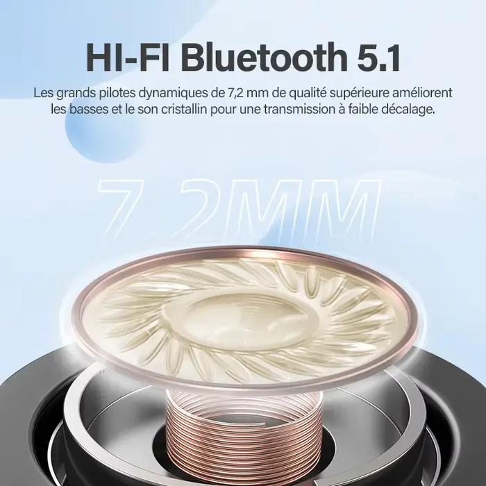 QCY – casque d'écoute intelligent sans fil T13