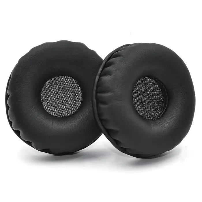 Coussinets d'oreille en cuir protéiné et éponge pour Jabra Evolve 20 20se 30 30II 40 65 65 75 75 pour un son plus vif et un isolement sonore amélioré