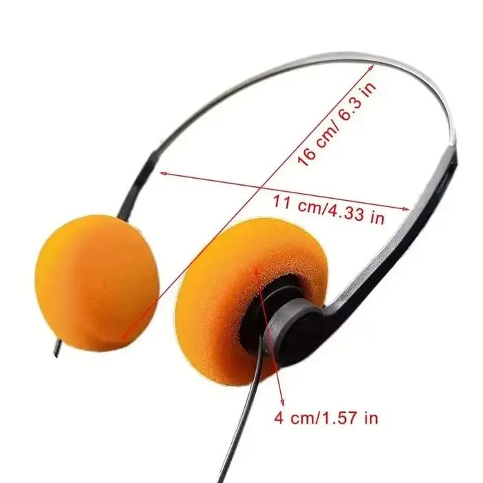 3.5mm universel casque musique MP3 rétro Portable filaire