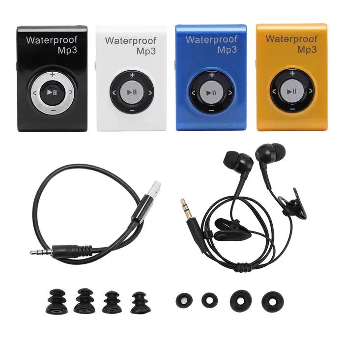Lecteur MP3 8 Go Musique Sous-Marine Plongée Surf Ecouteurs Natation Bouchons Oreilles Étanche IPX8