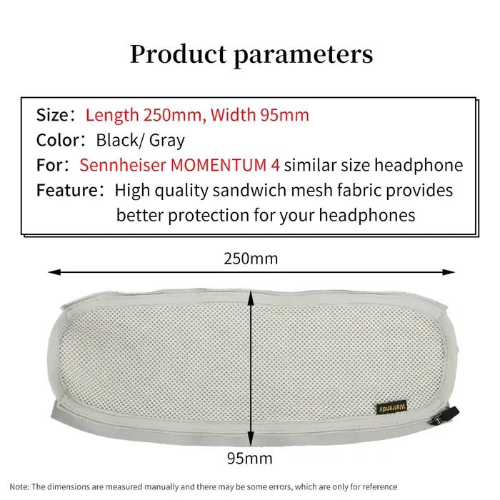 Housse de faisceau de tête pour écouteurs Sennheiser Momentum 4