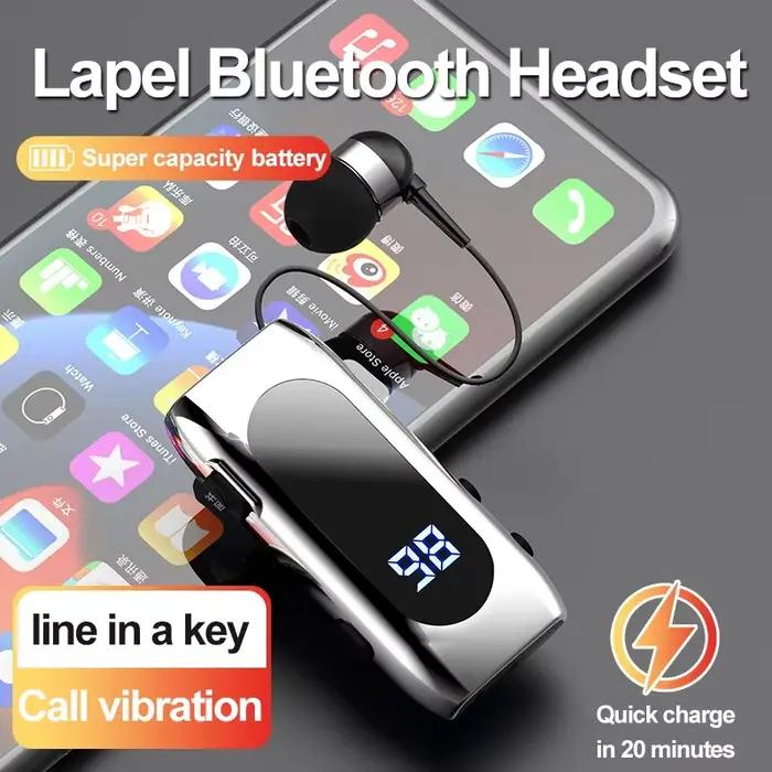 K55 Lavalier Business Bluetooth 5.2 casque temps de conversation/musique 20 heures