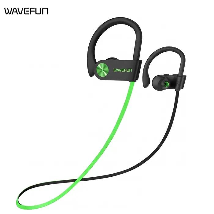 Wavefun XBuds Bluetooth écouteur sans fil casque avec crochet d'oreille IPX7 étanche Super basse Sport écouteurs musique Mode de jeu