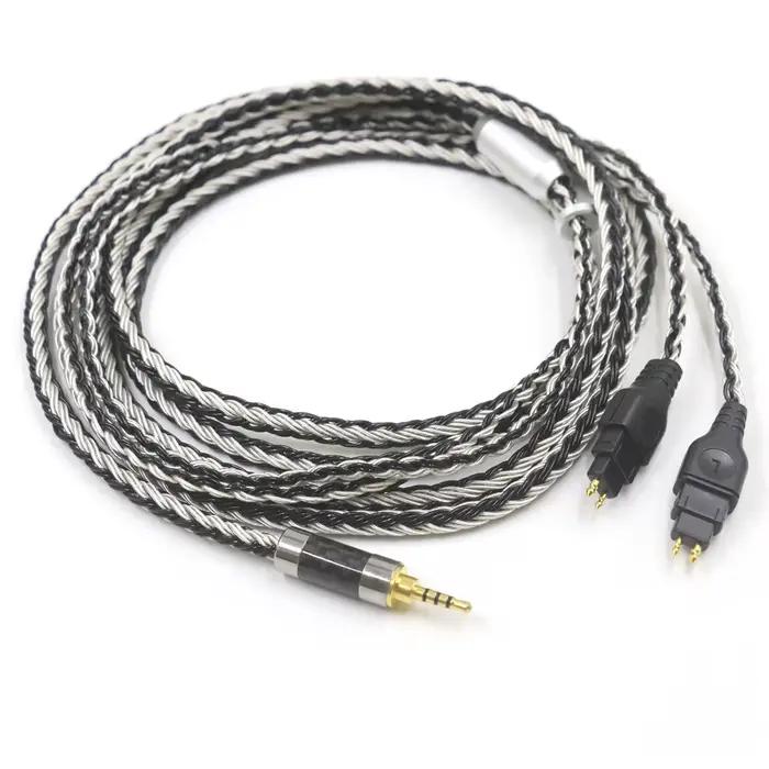 Nouvelle Mise À Niveau Remplacement 16 Câble Pour Sennheiser HD414 HD650 HD600 HD580 HD565 HD545 HD535 HD525 HD265 HD25 Casque Audio