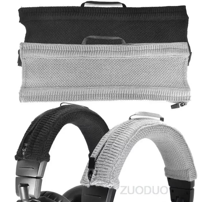 Couvre-écouteurs en tricot pour Bose QC35 II et autres grandes tailles d'écouteurs - Marron et Olive - Protection anti-rayures et anti-dommages - Compatible avec Bose, Sony, Sennheiser et plus