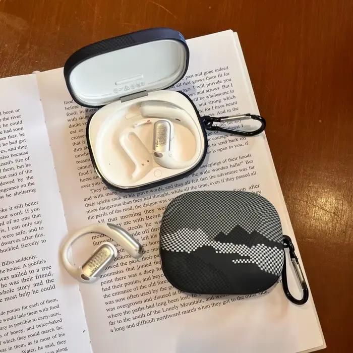 Étui en silicone mignon de dessin animé pour écouteurs Shokz OpenFit Pro