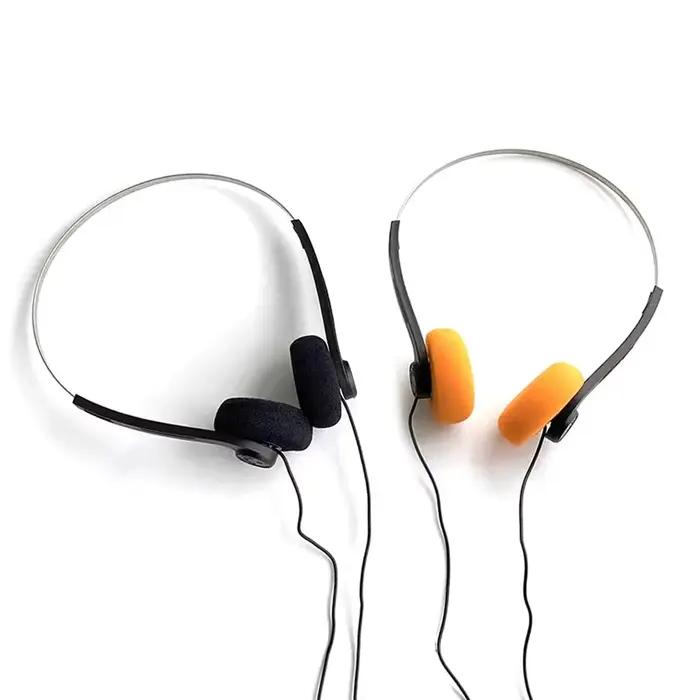 3.5mm universel casque musique MP3 rétro Portable filaire