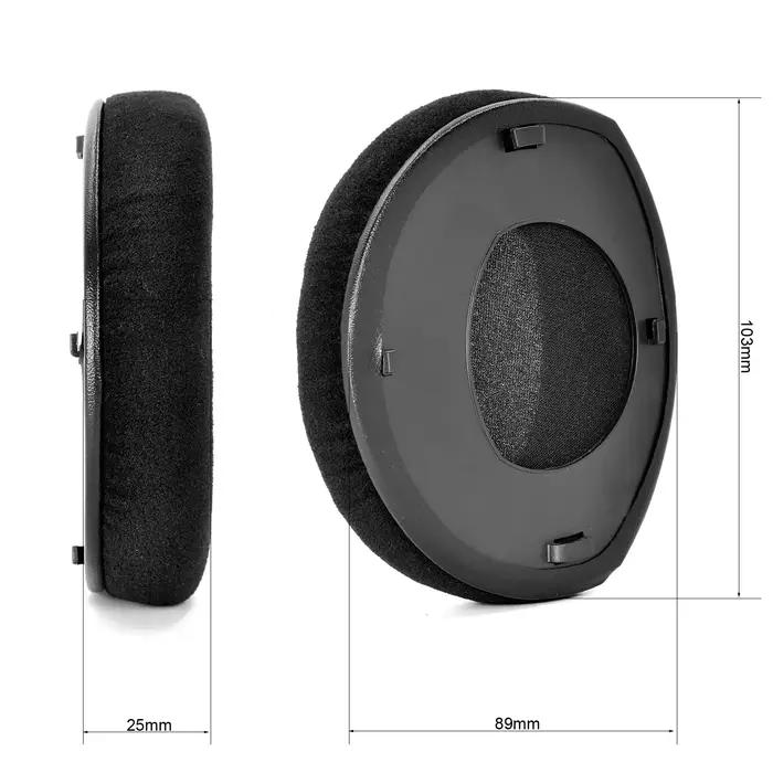 Coussinets d'oreille de remplacement en cuir pour casques Sennheiser RS110 RS160 RS170 RS180 HDR160 HDR170 HDR180 confort audio qualité sonore ```