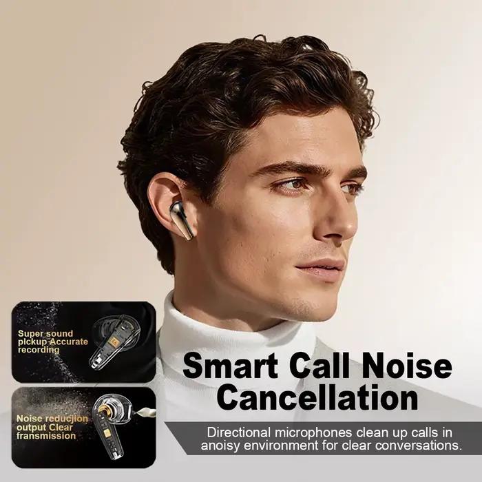 Écouteurs sans fil Yeemix X1 son surround 3D Dolby Atmos longue autonomie réduction de bruit ENC ultra légers et fluides pour écouter musique regarder films appels téléphoniques travail virtuel détente relaxation