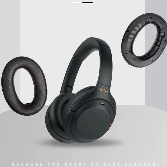 Coussinets doreille en cuir haute qualite pour ecouteurs Sony WH-1000XM2 XM3 XM4 isolation sonore confort durable polycolore occassions speciales