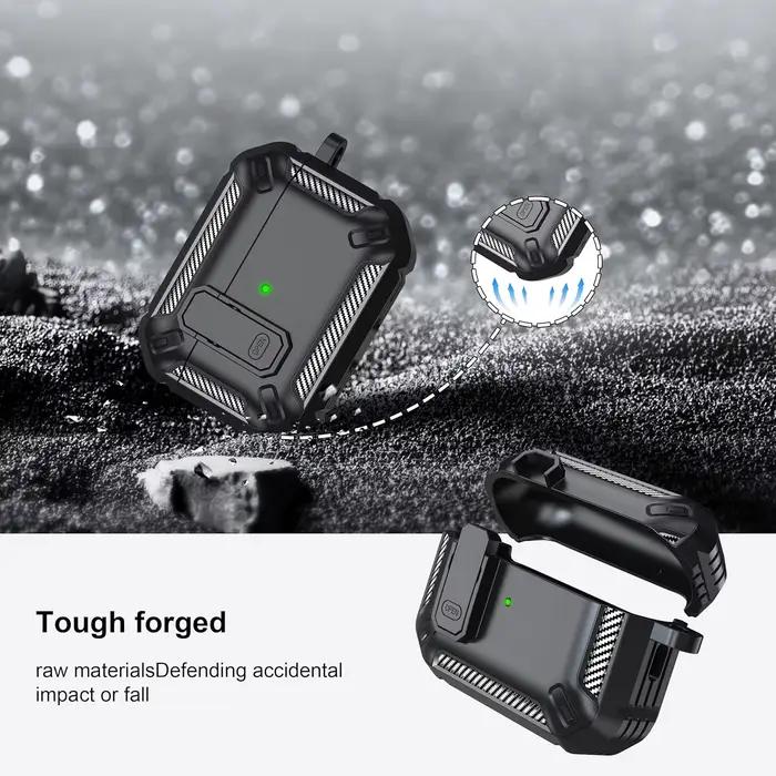 Étui de protection avec verrou de sécurité pour AirPods Pro 3 2026