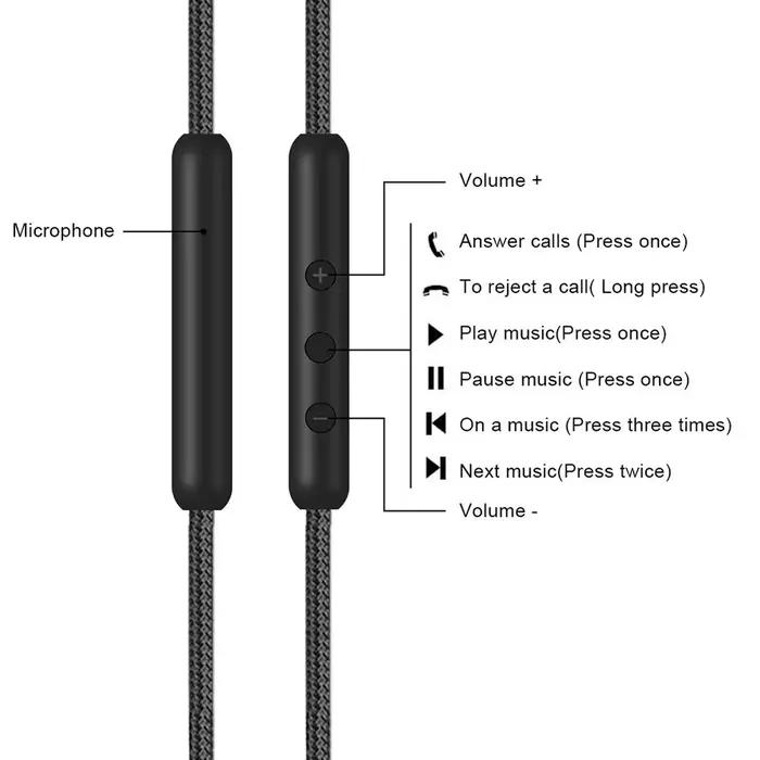 Rallonge de câble tressé de remplacement pour casque JBL
