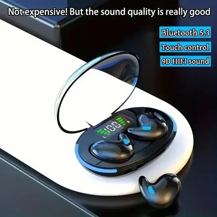 Mini écouteurs Bluetooth X55 réduction du bruit pour sport sommeil et musique haute fidélité occasions spéciales