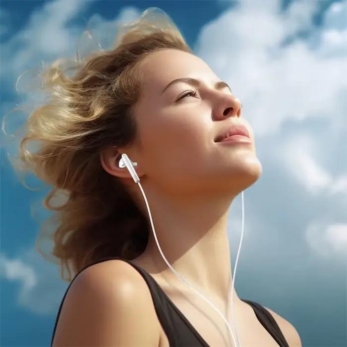 Écouteurs intra-auriculaires filaires Bluetooth