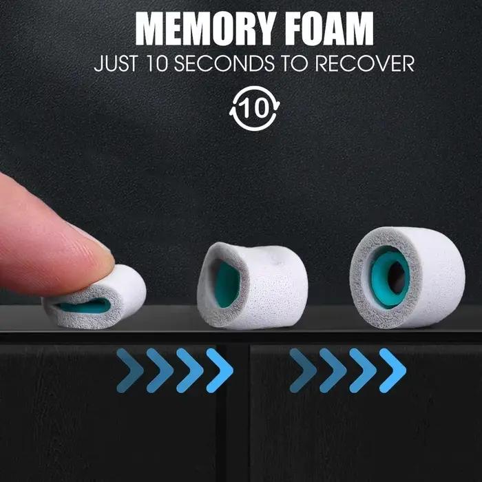 Embouts d'écouteurs de remplacement en mousse à mémoire de forme pour Sony WF-1000XM4 WF-1000XM3